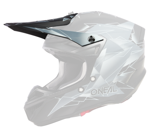 ONeal Visor 5SRS Polyacrylite Helmet SURGE black/gray One Size