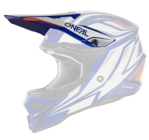 ONeal Visor 3SRS Helmet VERTICAL blue/white One Size