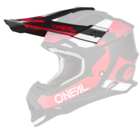 ONeal Visor 2SRS Helmet SPYDE black/red/white One Size