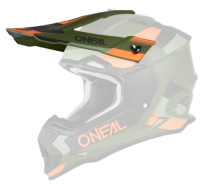 ONeal Visor 2SRS Helmet SPYDE green/black/orange