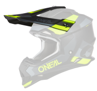ONeal Visor 2SRS Helmet SPYDE black/gray/neon yellow