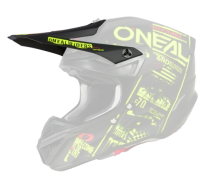 ONeal Visor 5SRS Polyacrylite Helmet ATTACK black/neon...