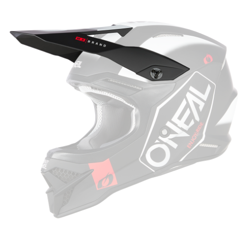 ONeal Visor 3SRS Helmet HEXX black/white One Size