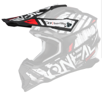 ONeal Visor 2SRS Helmet GLITCH black/white