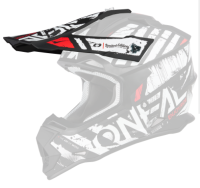ONeal Visor 2SRS Helmet GLITCH black/white One Size