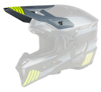 ONeal Visor EX-SRS Helmet HITCH black/gray/neon yellow