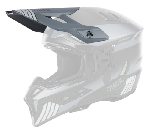 ONeal Visor EX-SRS Helmet HITCH black/gray One Size