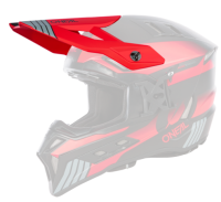 ONeal Visor EX-SRS Helmet HITCH black/gray/red One Size