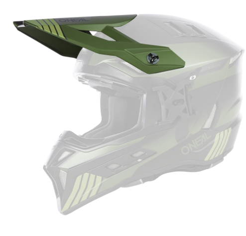 ONeal Visor EX-SRS Helmet HITCH black/olive One Size