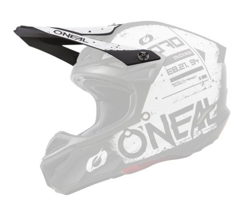 ONeal Visor 5SRS Polyacrylite Helmet SCARZ black/white One Size