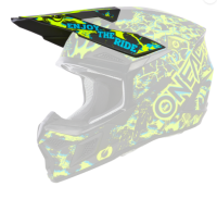 ONeal Visor 3SRS Helmet ASSAULT black/neon yellow