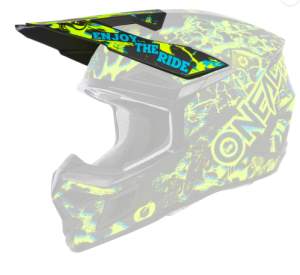 ONeal Visor 3SRS Helmet ASSAULT black/neon yellow One Size
