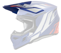 ONeal Visor 3SRS Helmet VERTICAL blue/white/red