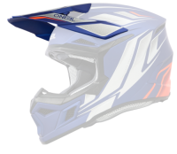 ONeal Visor 3SRS Helmet VERTICAL blue/white/red One Size