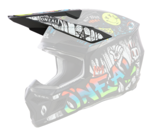 ONeal Visor 3SRS Youth Helmet RANCID black/white One Size