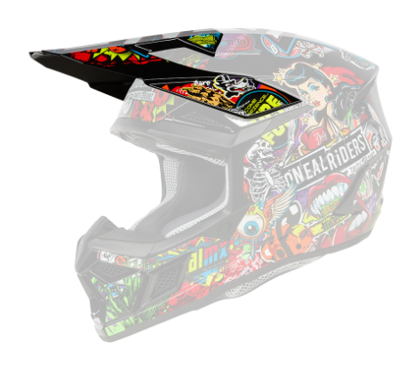 ONeal Visor 3SRS Youth Helmet CRANK multi One Size