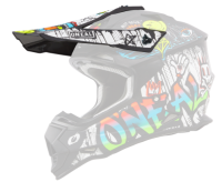 ONeal Visor 2SRS Helmet RANCID black/white One Size