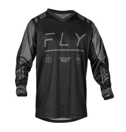 FLY RACING F-16 Jersey - Schwarz / Anthrazit