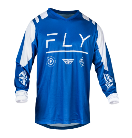 FLY RACING F-16 Jersey - True Blue/Weiss