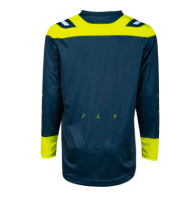 FLY RACING F-16 Jersey - Navy/Hi-Vis/Weiss