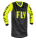 FLY RACING Youth F-16 Trikot Schwarz/Hi-Vis