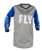 FLY RACING Youth F-16 Trikot Grau/Blau