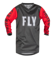 FLY RACING Youth F-16 Trikot Grau/Rot