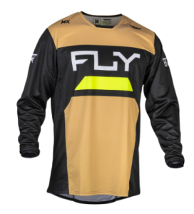 FLY RACING Kinetic Reload Jersey - Khaki/Schwarz/Hi-Vis
