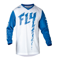 FLY RACING F-16 Jugend-Jersey - True Blue/Weiss