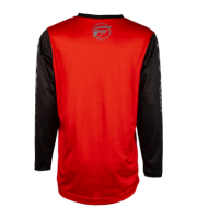 FLY RACING F-16 Jugend-Jersey - Rot/Schwarz/Grau