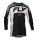 FLY RACING Lite Jersey - Schwarz/Weiss/Denim Grey