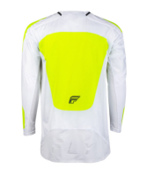 FLY RACING Evolution DST Jersey - Weiss/Hi-Vis