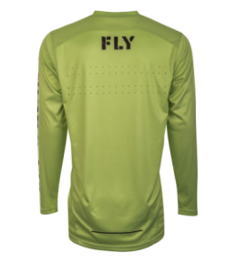 FLY RACING Leichtes Trikot S.E. - Grün/Camo
