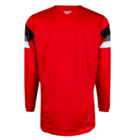 FLY RACING Kinetic Prix Jugend-Jersey - Rot/Grau/Weiss