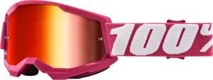 100% Strata 2 pink/weiß, verspiegelt