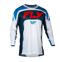 FLY RACING Lite Jugend-Jersey - Rot/Weiss/Navy