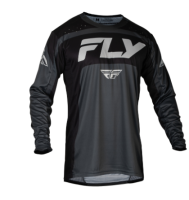 FLY RACING Lite Jugend-Jersey - Anthrazit/Schwarz