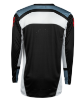 FLY RACING Lite Jugend-Jersey - Schwarz/Weiss/Denim Grey