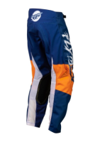 FLY RACING Jugend Kinetic Khaos Hose Weiß/Marine/Orange