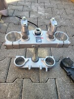 Gabelbrücke silber CRF450 21- / 250 22-