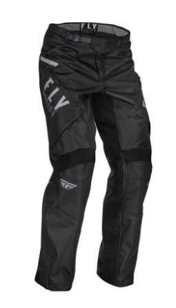 FLY RACING Patrol Überstiefelhose - Schwarz/Weiß 44