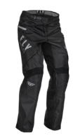 FLY RACING Patrol Überstiefelhose - Schwarz/Weiß 44