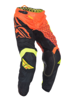 FLY RACING Kinetic Trifecta Mesh Hose - Neon Orange/Schwarz