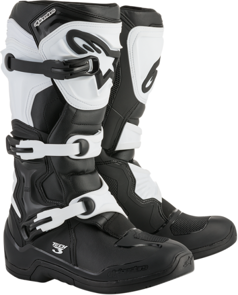 Alpinestars TECH 3 OFFROAD BOOTS BLACK/WHITE