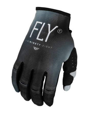 FLY RACING Kinetic Prodigy Jugend-Handschuhe - Schwarz/Hellgrau