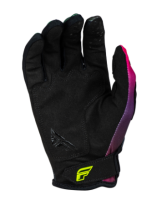 FLY RACING Kinetic Prodigy Jugend-Handschuhe - Fuchsia/Electric Blau/Hi-Vis