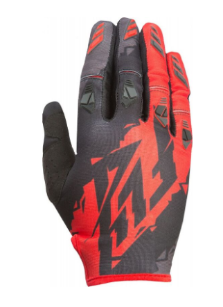 FLY RACING Kinetic Handschuhe Schwarz/Rot