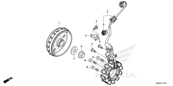 E-11 Generator CRF 250 Bj 2024