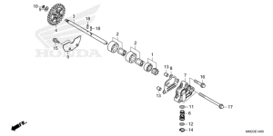 E-14 Ölpumpe CRF 450 Bj 2024