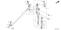 F-15 Rear Brake Master Cylinder CRF 450 Bj 2024